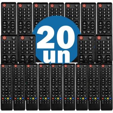 Imagem de Controle Remoto Compativel com Tv Samsung Smart 4K Led Dinâmico Inteli