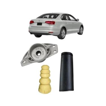 Imagem de Kit Batente Coxim Amortecedor Traseiro Jetta 05/.. (Redonda) - Jepafle