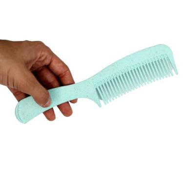 Imagem de Pente Profissional Clássico Grande 21cm ECO Desembaraçar Cabelo - Cor: Verde