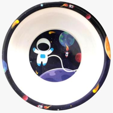 Imagem de Prato Tigela Infantil Refeição - Astronauta - Exbom