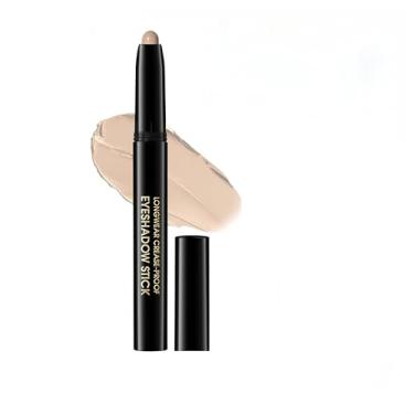 Imagem de MAEPEOR Caneta de sombra cremosa de 10 cores, sedosa, lisa, fosca, brilhante, à prova d'água, lápis de sombra de longa duração para meninas e mulheres (cor 03)