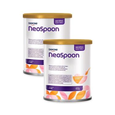 Imagem de Kit 2 Neo Spoon Mistura para Preparo de Mingau com 400g