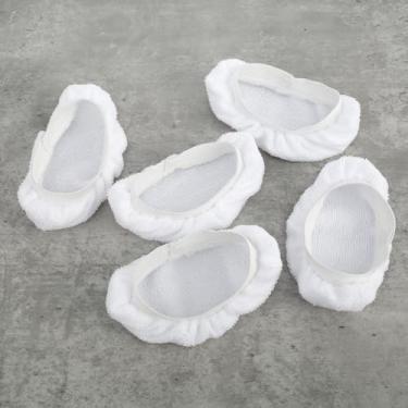 Imagem de DJAPWPX - Almofadas de esfregão a vapor, acessórios versáteis reutilizáveis de pano a vapor, acessórios de pano de vapor de alta eficiência, almofadas de limpeza a vapor laváveis para limpador a vapor