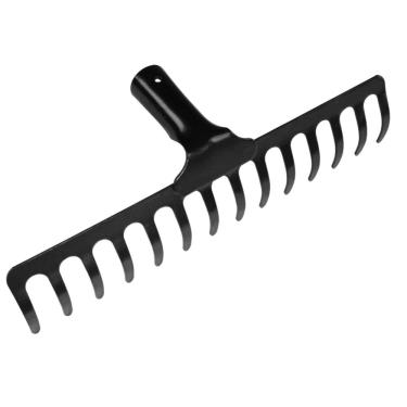 Imagem de Ancinho 14 Dentes Curvo Leve em Aço sem Cabo - 77101144 - TRAMONTINA