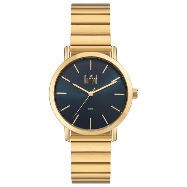 Imagem de Relógio Dumont Masculino Traveller Dourado - Du2035mpa-4a