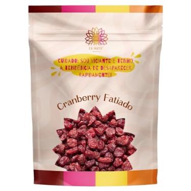 Imagem de 2 kg Cranberry Fatiado Premium Desidratado - Ca.Nuts | Antioxidantes Naturais, Saúde Urinária, Fonte de Vitaminas e Energia Natural | (2 Kg)