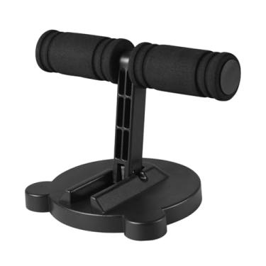 Imagem de Fenteer Barra de abdominais, suporte para os pés, musculação para homens e mulheres, treinamento abdominal multifuncional, Orelhas Pretas Fofas