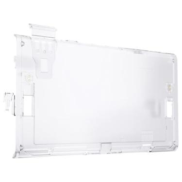 Imagem de eXtremeRate Replacement DIY Rear Back Plate for Nintendo Switch 2 Handheld Console, Custom Housing Cover Shell Case for Switch 2 (Without Kickstand) - Clear