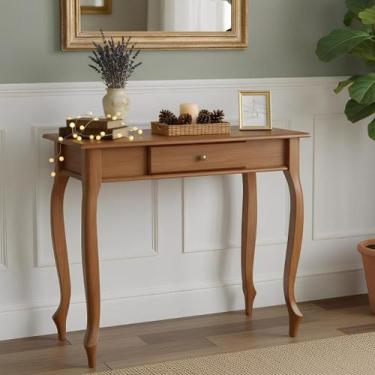 Imagem de Aparador para Sala com Pés Luiz XV e 1 Gaveta - Imbuia Glazer - Meyer 