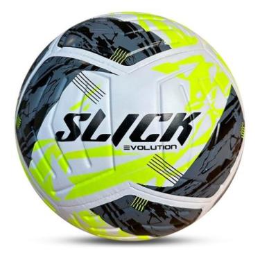 Imagem de Bola futebol slick evolution campo futsal society oficial amarelo - Du