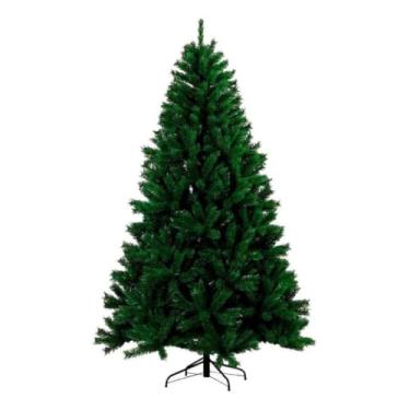 Imagem de Árvore de Natal 1,80cm Pinheiro Luxo 700 Galhos Cheia Resistente Pinheiro De Natal Tradicional Verde Ideal Para Sala Loja Escritório Linha Super Premium