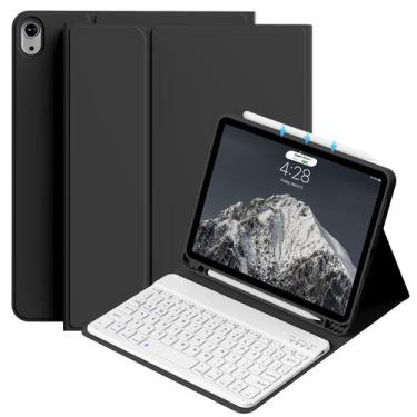 Imagem de Capa para iPad Air 7º/6º de 11 polegadas e 10,9 polegadas com teclado 