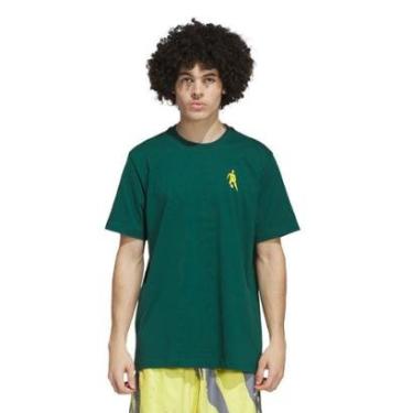 Imagem de Camiseta estampada Hoops for All Adidas-Masculino