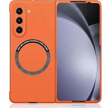 Imagem de Capa Capinha Slim Superfina Leve Para Galaxy Z Fold 7 Zfold (Laranja)