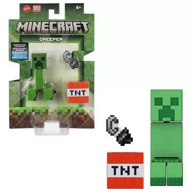 Imagem de Boneco Jogo Minecraft Vanilla Personagens Mattel, Creeper