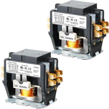 Imagem de Contator de ar condicionado Dreyoo 24V Coil 40A 2 pólos UL Cert