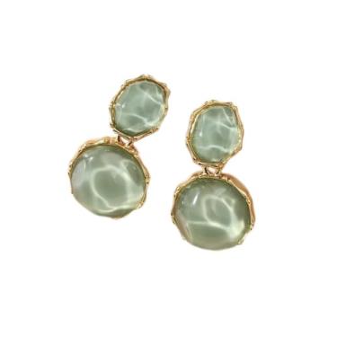 Imagem de Brincos femininos modernos com pingente longo, para casamento, noiva, leve, presente elegante