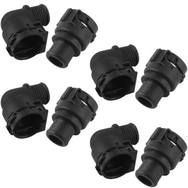 Imagem de Conector de mangueira de entrada do aquecedor 8 unidades compatível com Chevrolet Trax/Sonic/Cruze/Buick Encore - Substitui OEM #95089363, 950893634, 96958301, 95078634