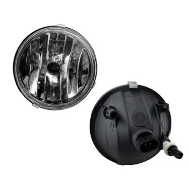 Imagem de Faróis de neblina compatíveis com GMC Sierra 1500 2007-2014 Sierra 2500 HD 3500 HD 3500 HD 2007-2014 faróis de neblina com interruptor e chicote de fiação lente fumê