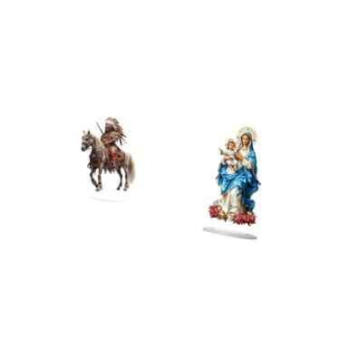 Imagem de Vaveren Enfeite de Mesa em Acrílico, Cavaleiro, Peça única em 2D, à Prova D'água, Ideal para Decoração de Casa, Presente Ou Centro de Mesa para As Festas