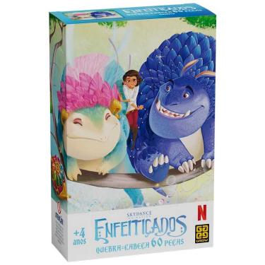 Imagem de QUEBRA CABECA 60 PECAS ENFEITICADOS GROW