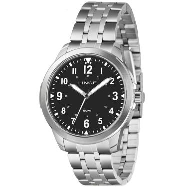 Imagem de Relógio Lince Masculino Ref: Mrmm056l46 P2sx Casual Prateado