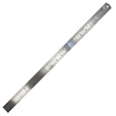 Imagem de Régua De Precisão Inox Graduada 500mm Kt 600.005