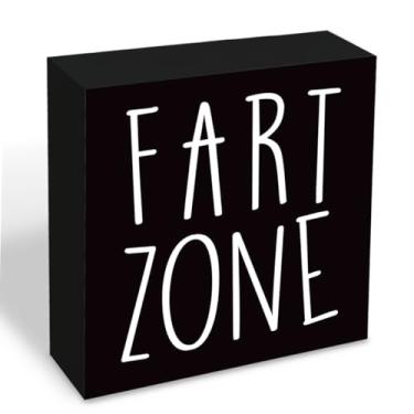 Imagem de Sinais de madeira engraçados para decoração de banheiro, decoração de casa de fazenda para banheiro, vaso sanitário, placa decorativa de mesa de madeira, decoração de placas de caixa preta, placa de