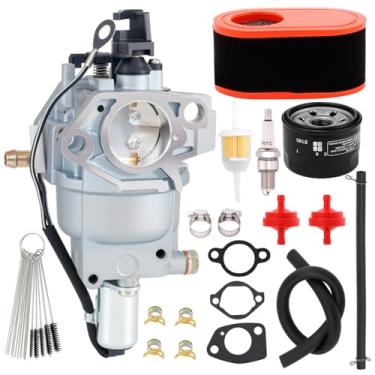 Imagem de Carburador 751-12771A compatível com Huskee LT4200 TB30R TB42 LT3800 MTD Craftsman T1000 T1200 R1000 RER1000 LT1500 tratores de gramado para 951-12771A 751-122 771 9 51-12771 751-12823 951-12823