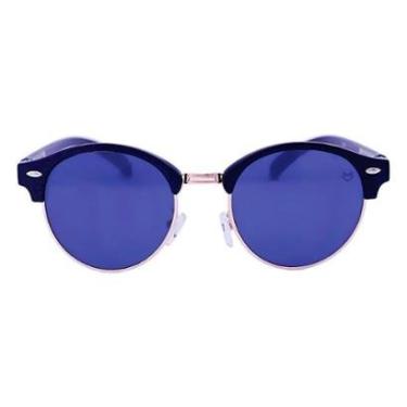 Imagem de Óculos De Sol Redondo Clubmaster Acetato/Metal Mackage - Joquim-Feminino