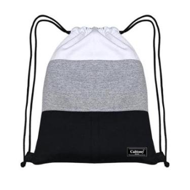 Imagem de Mochila Adulto Minimalista de Moletom, para Esporte e Lazer Cor:;Tamanho:Adulta 45x35cm-Unissex