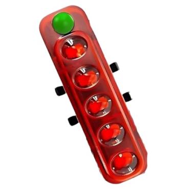 Imagem de Sinalizador Lanterna Traseiro Para Bike Led Multicores Mtb Speed