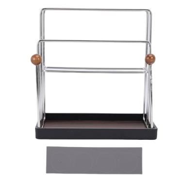 Imagem de Zerodis Suporte para Tábua de Corte, Suporte Multifuncional para Bancada de Cozinha Com Bandeja de Drenagem para Cortadores, Tesouras, Descascadores e Utensílios, Design que Economiza (Área de