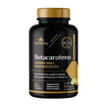 Imagem de Betacaroteno 60 Cápsulas Natusday Premium-Unissex