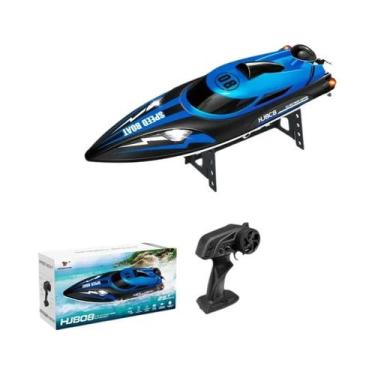 Imagem de Barco RC De Alta Velocidade 25km/h Controle Remoto Anti-Interferência 