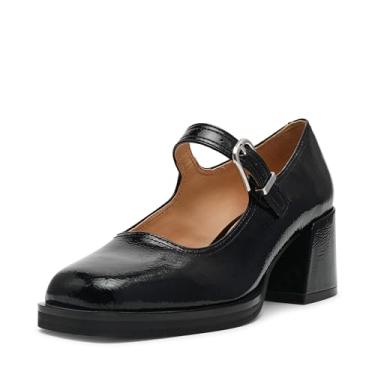 Imagem de Steve Madden Sapato feminino Lisbon, Couro preto, 41
