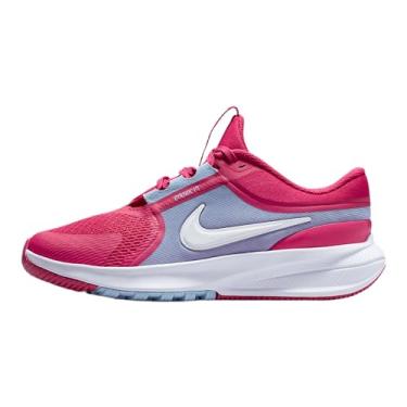 Imagem de Nike Tênis infantil unissex Star Runner 5 (criança grande), Rosa/branco/alumínio, 4 Big Kid