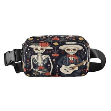 Imagem de CEBUGI Pochetes de caminhada para homens e mulheres, pochetes modernas resistentes à água com cinto ajustável para treino, viagem, corrida