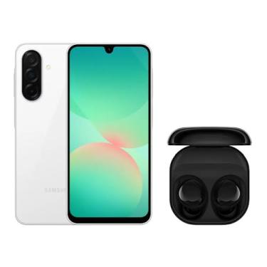 Imagem de Samsung Combo A26 5G (256GB) - Branco + Buds Core - Preto