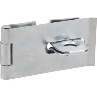 Imagem de Porta cadeado 3.1/2" zincado pacote com 12 peças Vonder