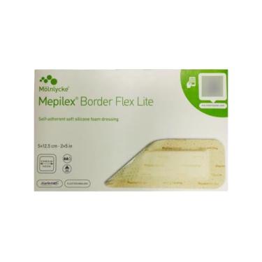 Imagem de Mepilex Border Flex Lite 5cm x 12,5cm - cod. 581100 - caixa com 05 unidades