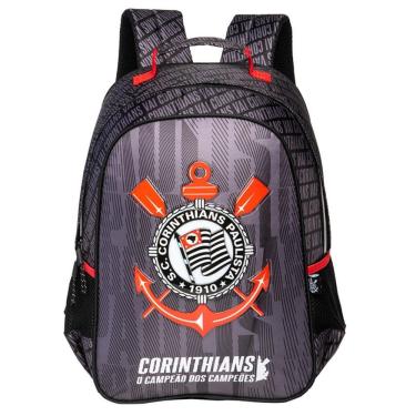Imagem de Mochila Escolar De Costas Time Corinthians Timão