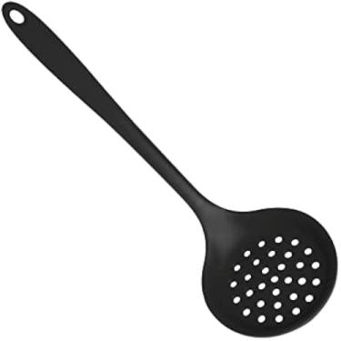 Imagem de Escumadeira de Silicone - Preta