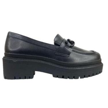 Imagem de Mocassim Feminino Solado Alto Tratorado Via Marte 013 010-Feminino