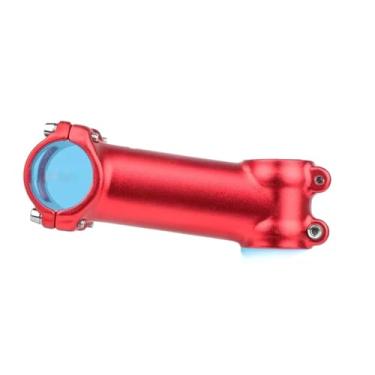 Imagem de Mesa de guidão curta para mountain bike e bicicleta de estrada, 31/8", ponte de guidão de 7 graus, compatível com 35/45/55/60/70/80/90/100 mm.(7D red 100mm)