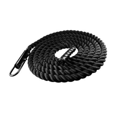 Imagem de harayaa Equipamento de corda de escalada para estudantes atletas, treino de saltos, corda de poliéster profissional para uso externo, cordas de treinamento, 9m