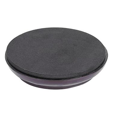 Imagem de ZJchao Tapete de Piano de Chão, Copos de Rodízio, Protetores de Chão de Perna de Piano, 4 Peças de Madeira de Faia Redonda Protegem o Dos Arranhões (Marrom)