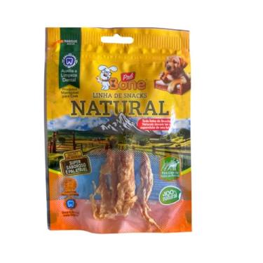 Imagem de Pró Bone Petisco Natural para Cachorro, Sassami de Frango, 20g, Auxilia Limpeza Dental, 100% Natural