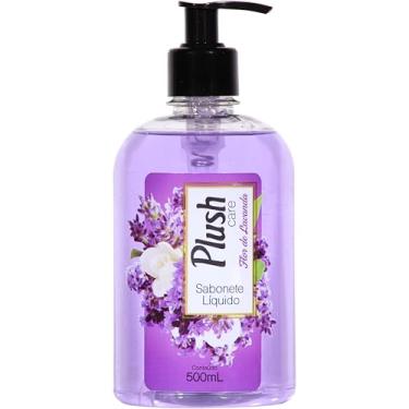 Imagem de Plush Care Sabonete Líquido Para As Mãos Flor De Lavanda 500 Ml Roxo