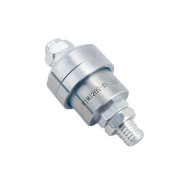 Imagem de Anéis coletores líquidos de passagem única W1M120S-D 120A Anel coletor de alta corrente tamanho pequeno anéis deslizantes condutores de baixa resistência (W1M120S-D rolamento de cerâmica)